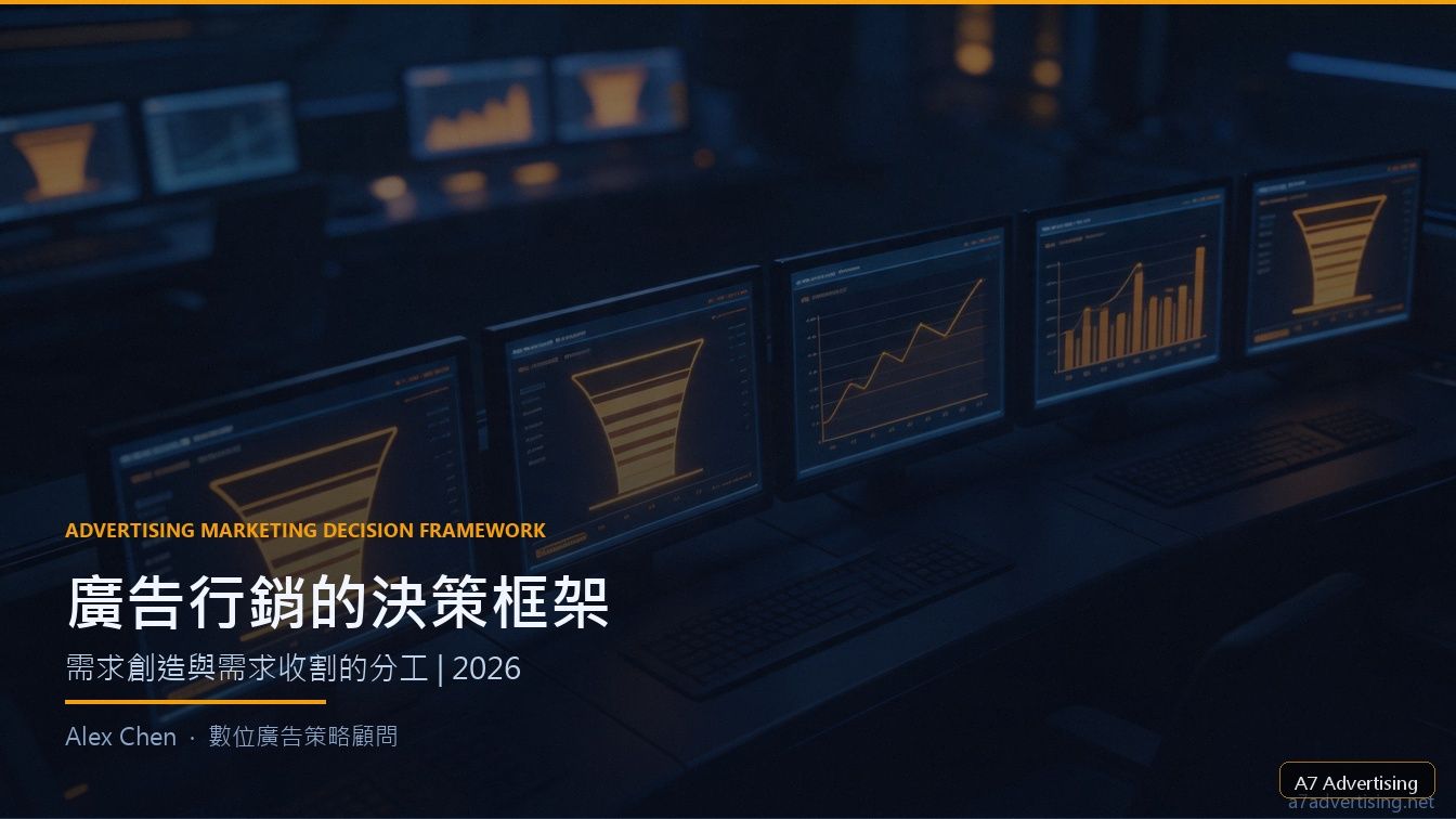 廣告行銷怎麼做？拆掉行銷與廣告的分工誤區，建立 2026 年的決策框架